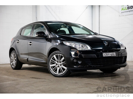 1/2011 Renault Megane Privilege 1.5dci X32 5d Hatchback Diamond Black Turbo Diesel 1.5L