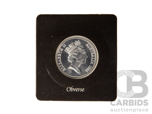 Australian 1986 Silver Ten Dollar Coin, State Series South Australia .925
