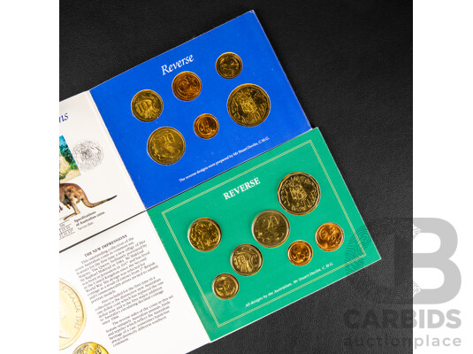 Australian 1984 and 1985 UNC Sets