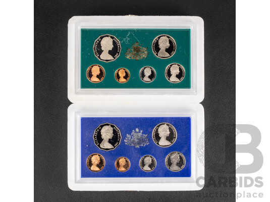 Australian RAM 1983 and 1982 Commonwealth Games Six Proof Coin Sets