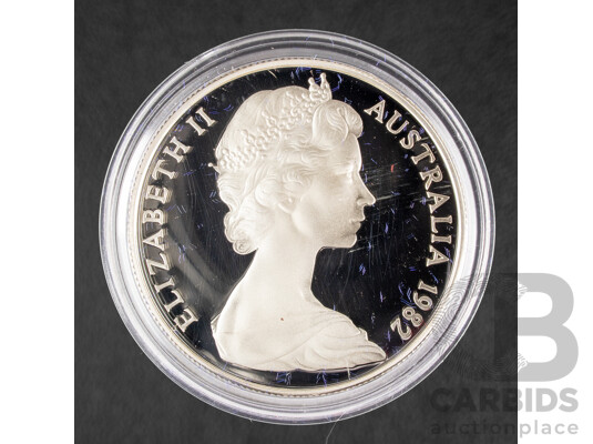 Australian RAM 1982 Silver Proof Ten Dollar Coin, Commonwealth Games .925