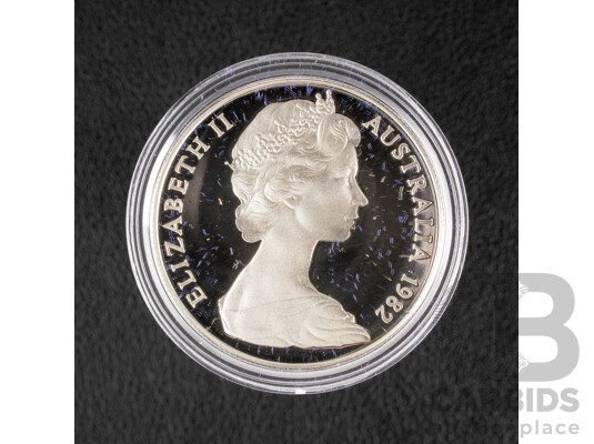 Australian RAM 1982 Silver Proof Ten Dollar Coin, Commonwealth Games .925
