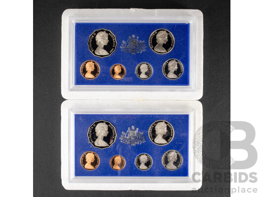 Australian RAM 1983 and 1984 Six Proof Coin Sets