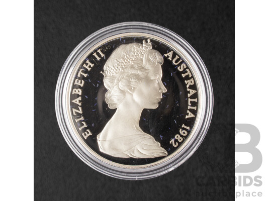 Australian RAM 1982 Silver Proof Ten Dollar Coin, Commonwealth Games .925