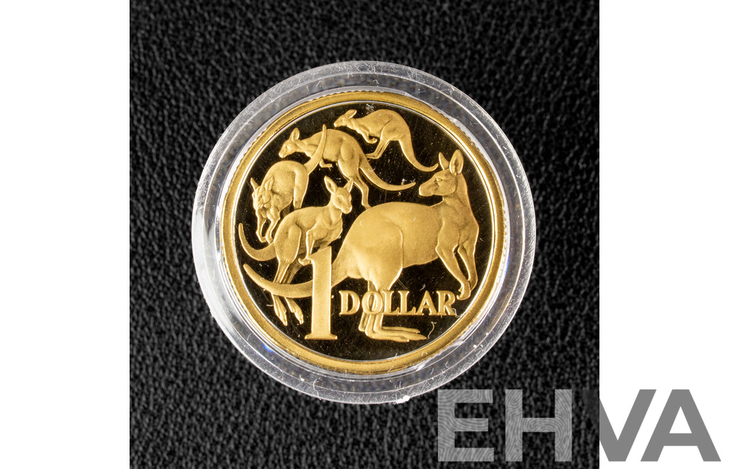 Australian RAM 1984 Proof One Dollar Coin, First Year Issue