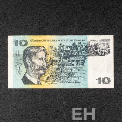 Australian 1966 Ten Dollar Note, Coombs/Wilson R301 SAS 209544