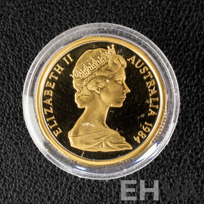 Australian RAM 1984 Proof One Dollar Coin, First Year Issue