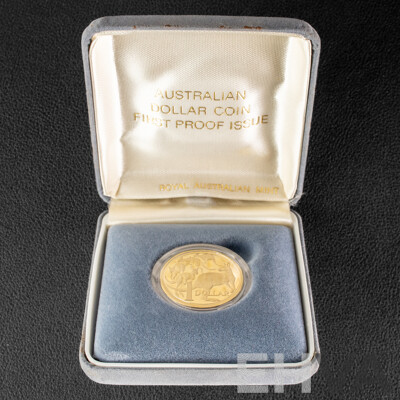 Australian RAM 1984 Proof One Dollar Coin, First Year Issue