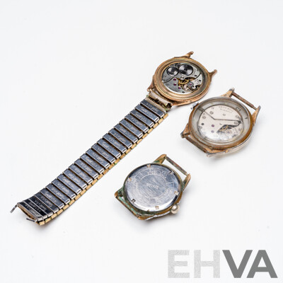 Collection of Vintage Watches, Jewellery and Trinket Box - Lot of 8