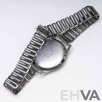 Vintage Rare WW2 Era Swiss Oversize 37mm Men's Mechanical Watch 