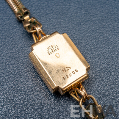 Rare Vintage 18ct Yellow Gold Swissmade Watch, Phenix - 32906