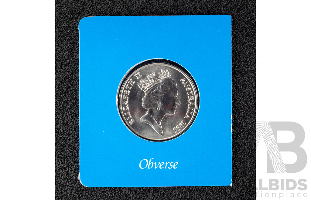 Australian RAM 1985 Silver Ten Dollar Coin, State Series, Victoria .925