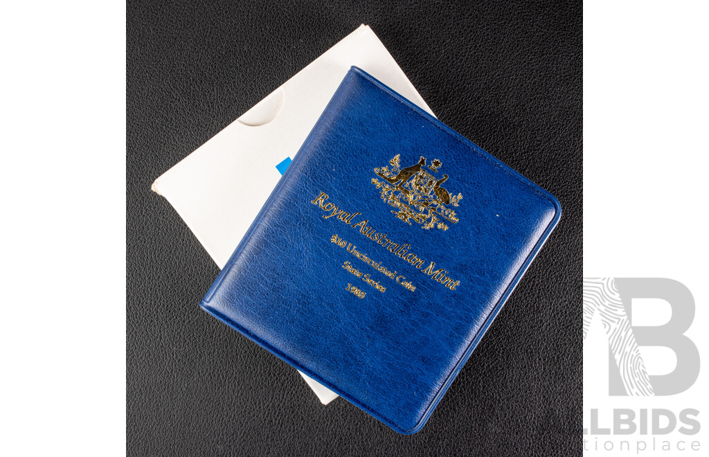 Australian RAM 1985 Silver Ten Dollar Coin, State Series, Victoria .925