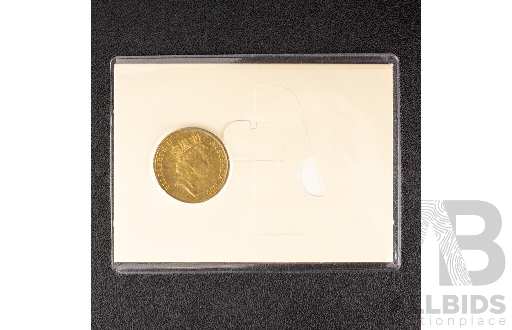 Five Australian RAM 1990 Five Dollar Coins, ANZAC 75th Anniversary