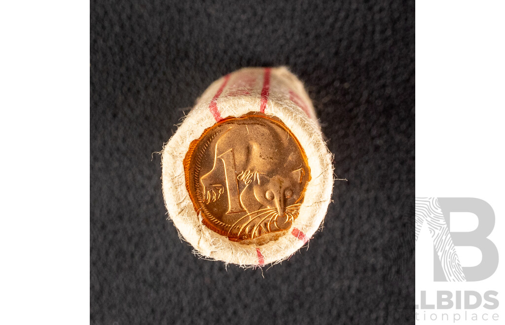 Australian RAM UNC 1977 One, Two, Five, Ten, Twenty Cent Coin Rolls