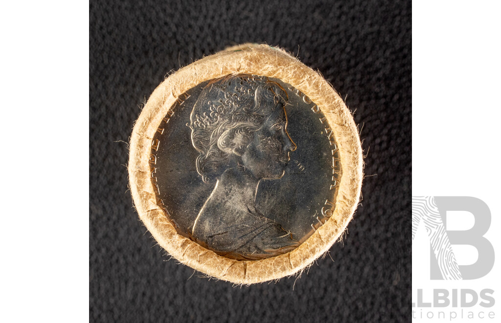 Australian RAM UNC 1977 One, Two, Five, Ten, Twenty Cent Coin Rolls