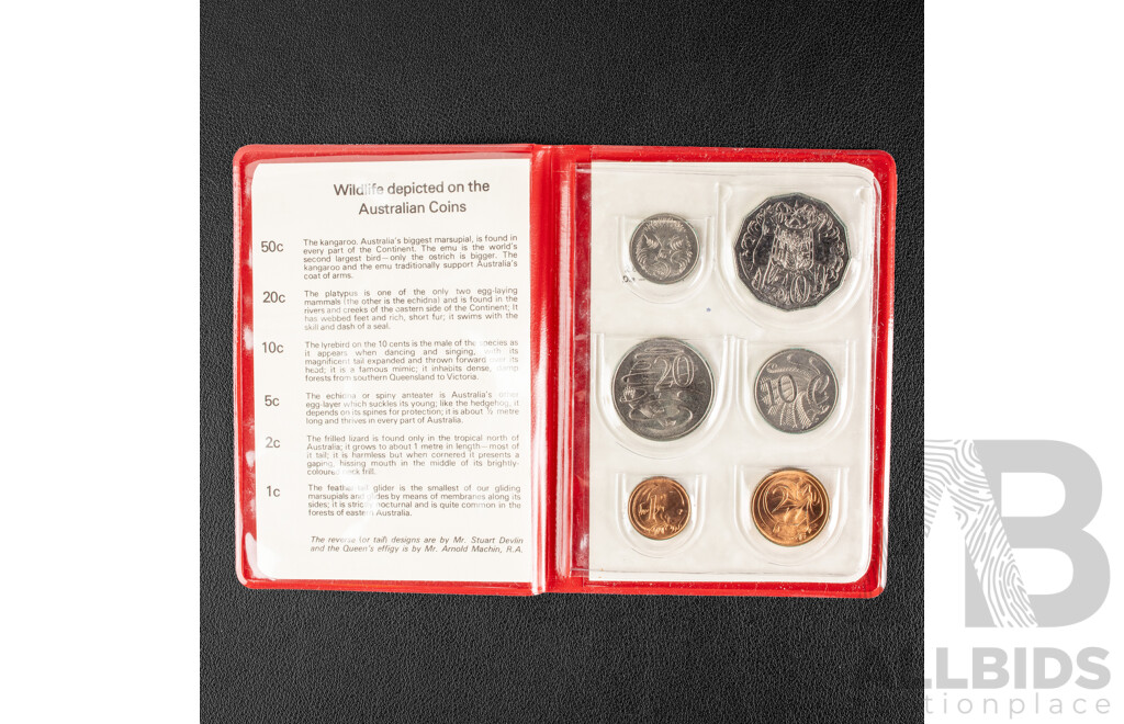Two Australian RAM UNC Coin Sets 1978 and 1979