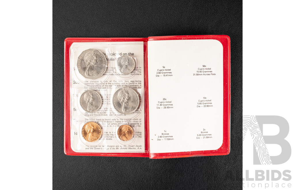 Two Australian RAM UNC Coin Sets 1978 and 1979