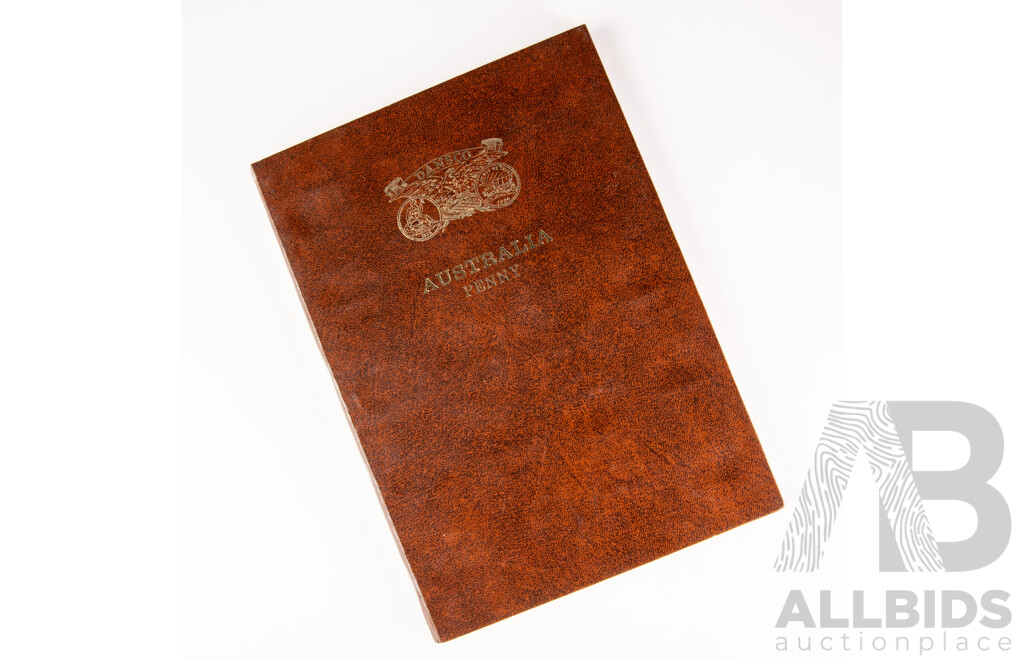 Dansco Album of Australian Pennies, Consecutive Accept for 1925, 1930, 1946