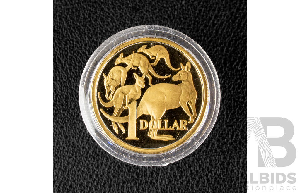 Australian RAM 1984 Proof One Dollar Coin, First Year Issue