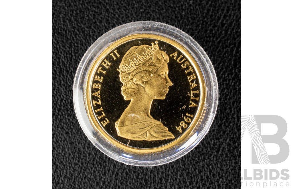 Australian RAM 1984 Proof One Dollar Coin, First Year Issue