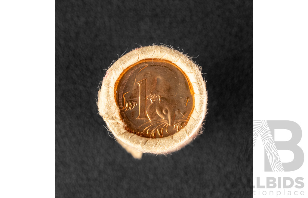 Australian RAM UNC 1983 One, Five and Ten Cent Coin Rolls