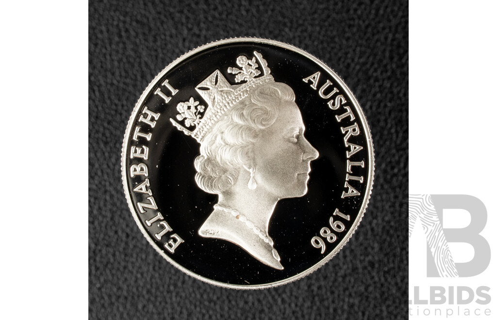 Australian RAM 1986 Silver Proof Ten Dollar Coin, State Series South Australia .925