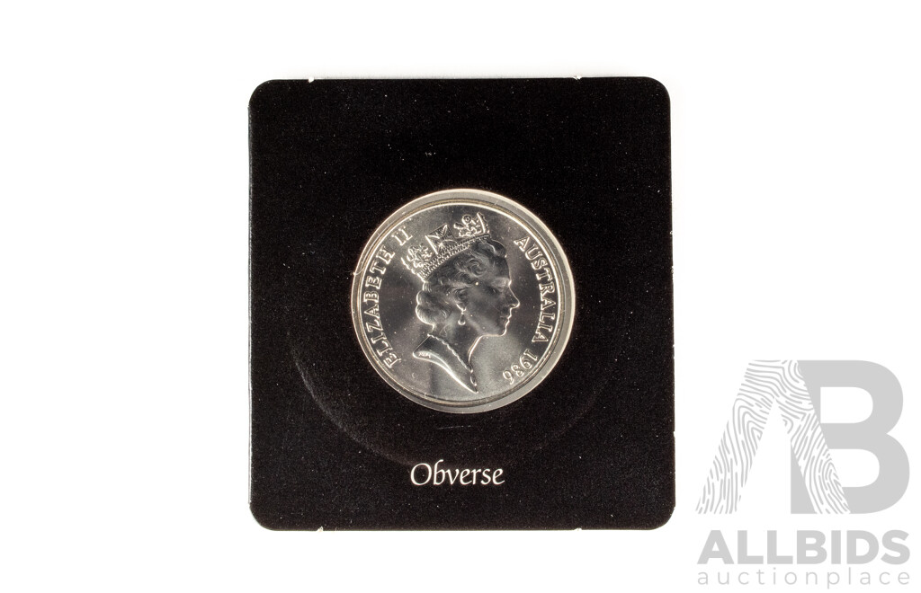 Australian 1986 Silver Ten Dollar Coin, State Series South Australia .925