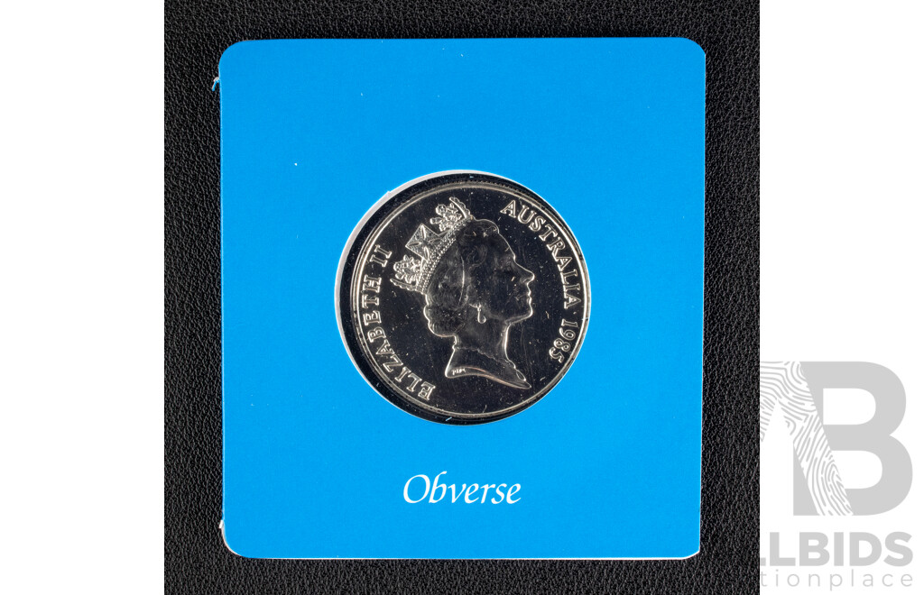 Australian RAM 1985 Silver Ten Dollar Coin, State Series Victoria .925