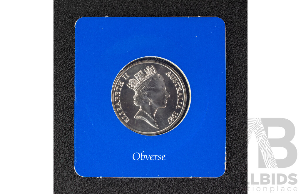 Australian RAM 1987 Silver Ten Dollar Coin, State Series, New South Wales .925