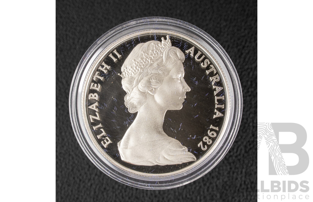 Australian RAM 1982 Silver Proof Ten Dollar Coin, Commonwealth Games .925