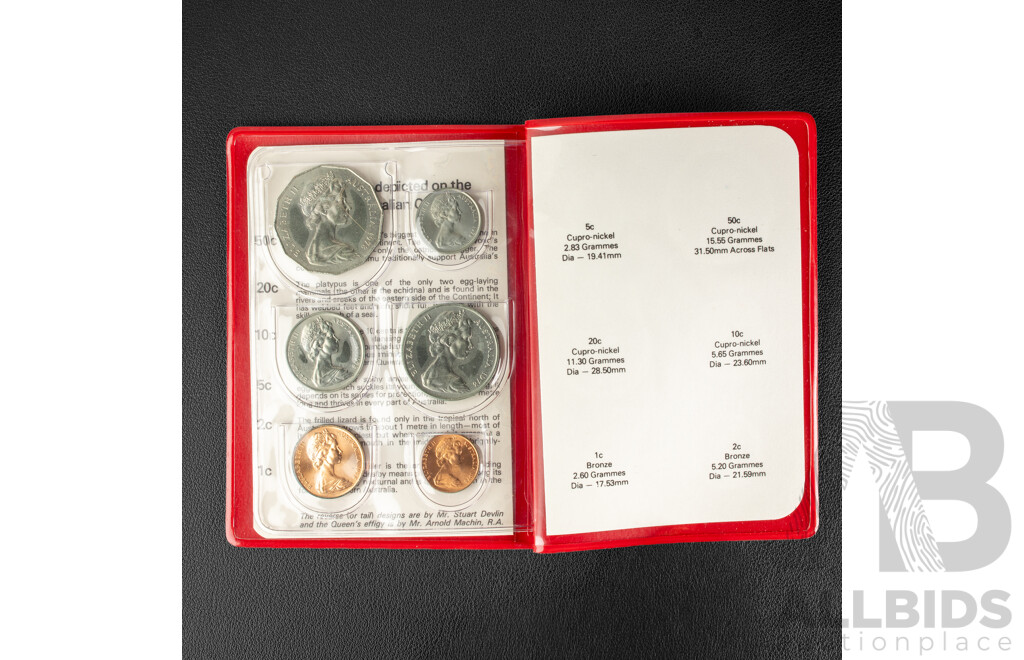 Three Australian RAM UNC Coin Sets, 1978 1979(2)