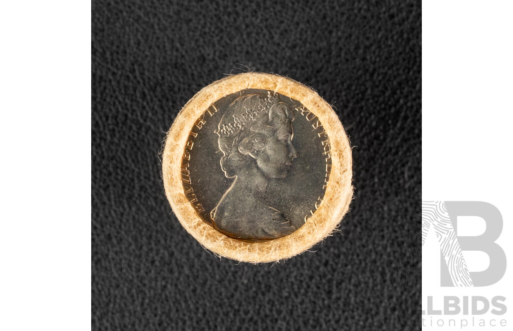 Nine Australian RAM UNC Coin Rolls Including 1977, 1982(3) 1983(2) One Cent, 1980 Two Cents, 1979 Five Cents, 1981 Ten Cents