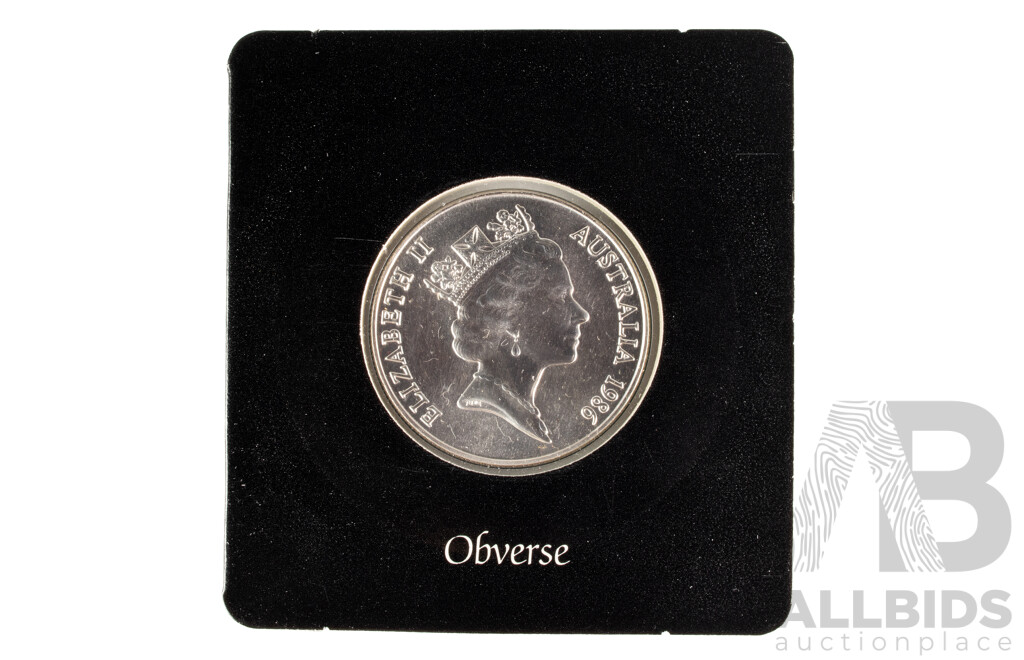 Australian 1986 Silver Ten Dollar Coin, State Series South Australia .925