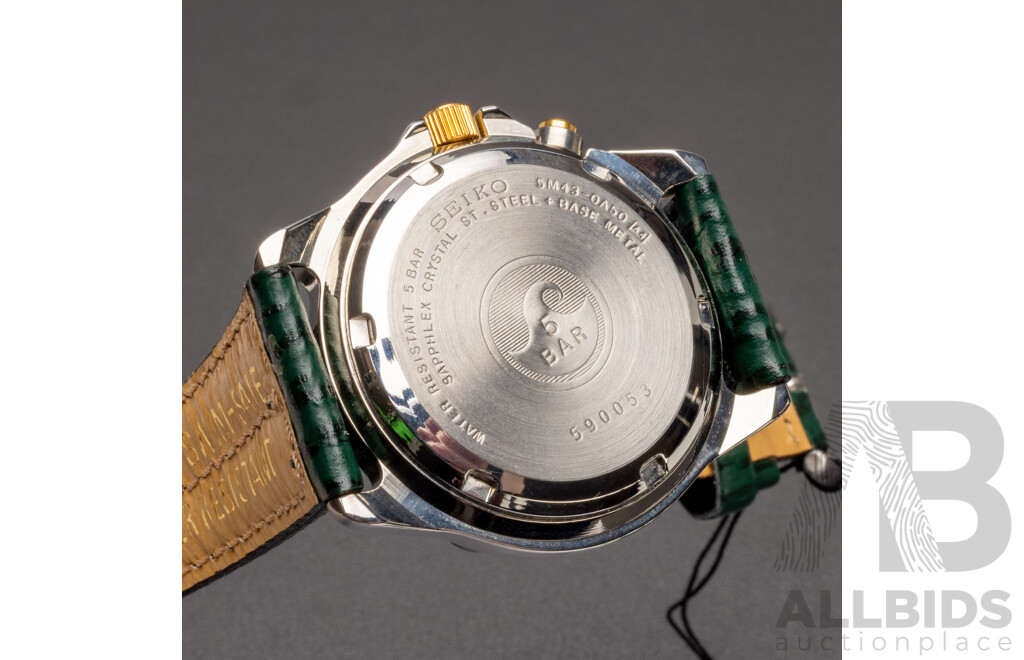 Men's Seiko Kinetic SQ50 Wristwatch - 590053