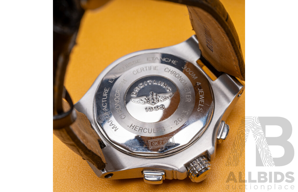 Men's Breitling 'Hercules.2003' Swiss Automatic Wristwatch