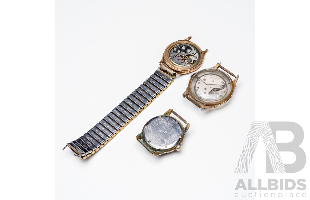 Collection of Vintage Watches, Jewellery and Trinket Box - Lot of 8