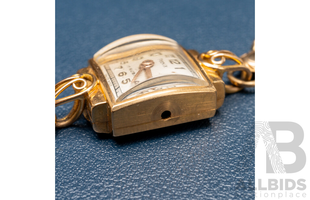 Rare Vintage 18ct Yellow Gold Swissmade Watch, Phenix - 32906