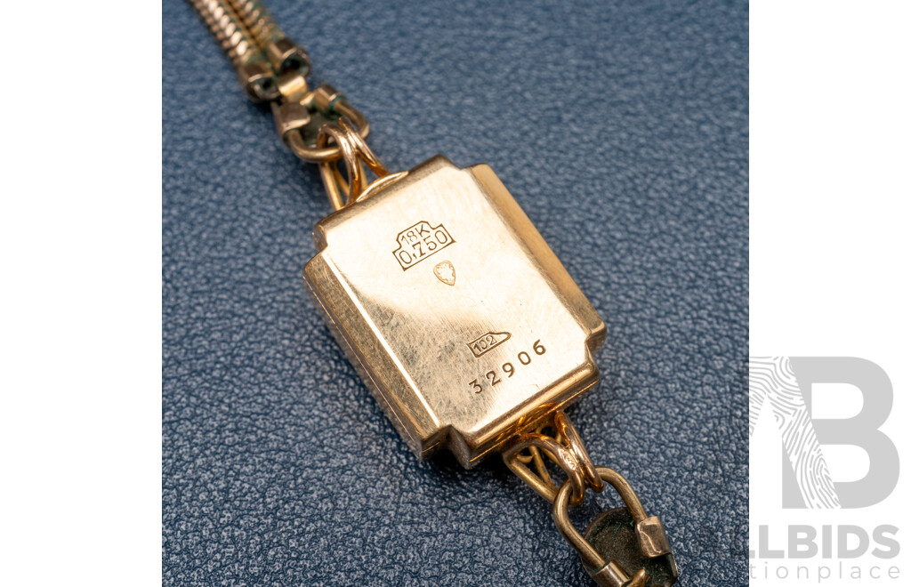 Rare Vintage 18ct Yellow Gold Swissmade Watch, Phenix - 32906