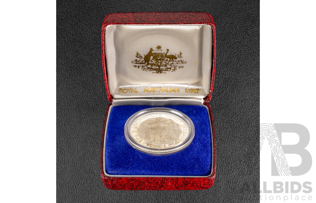 Australian RAM 1982 Silver Proof Ten Dollar Coin, Commonwealth Games .925