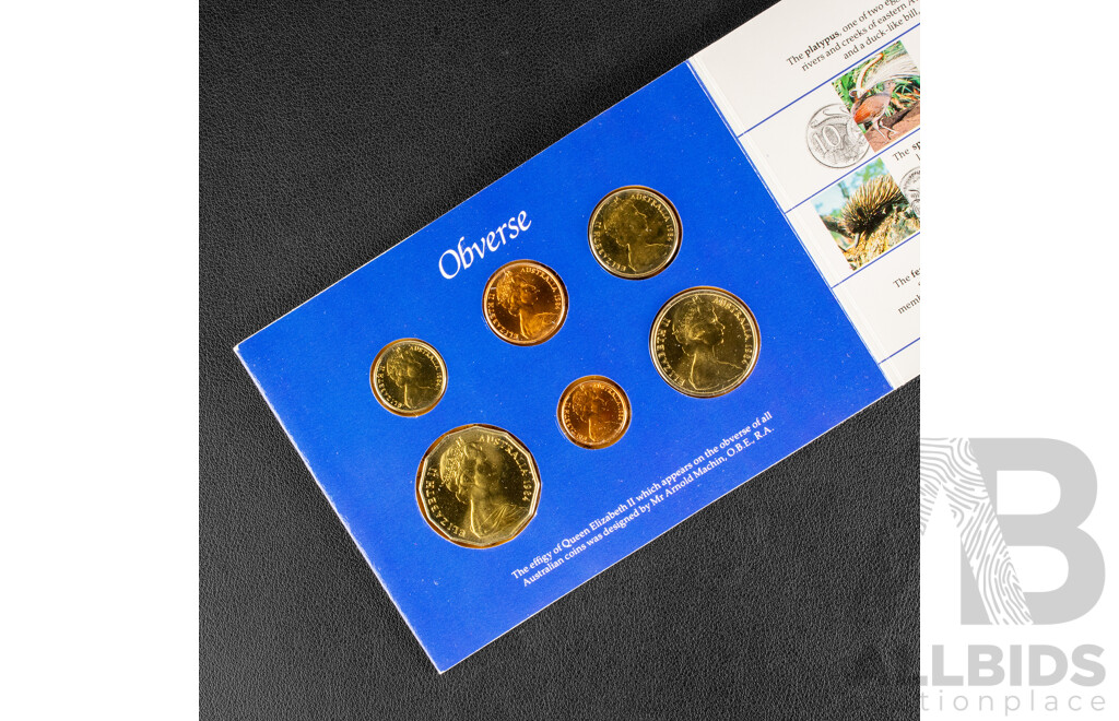 Australian RAM 1984 Six UNC Coin Set