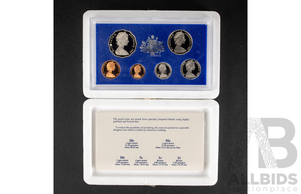 Australian RAM 1983 Six Proof Coin Set