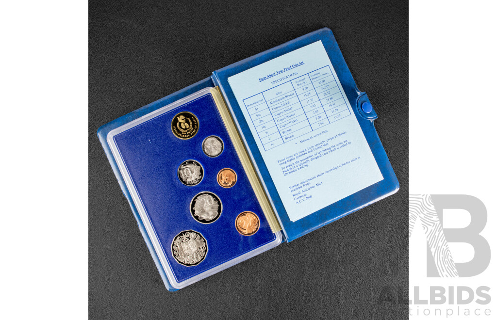 Australian RAM 1986 Seven Proof Coin Set