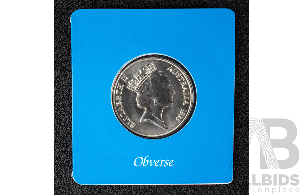 Australian RAM 1985 Silver Ten Dollar Coin, State Series Victoria .925