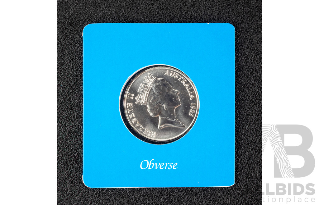 Australian RAM 1985 Silver Ten Dollar Coin, State Series Victoria .925