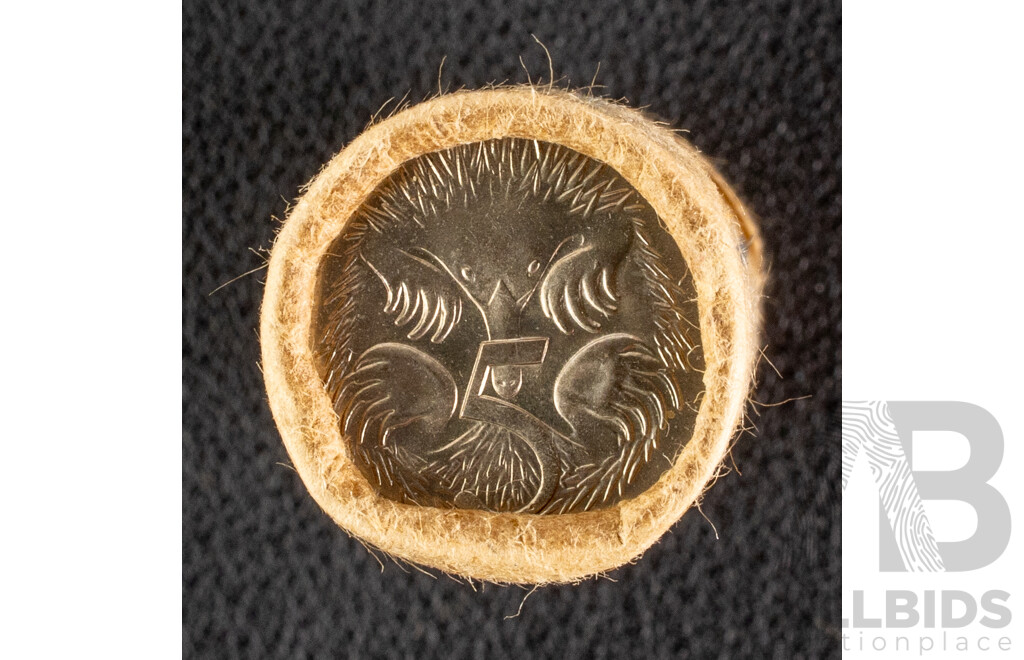 Australian RAM/Reserve Bank UNC 1979 One, Two, Five, Ten, Twenty, Fifty Cent Coin Rolls