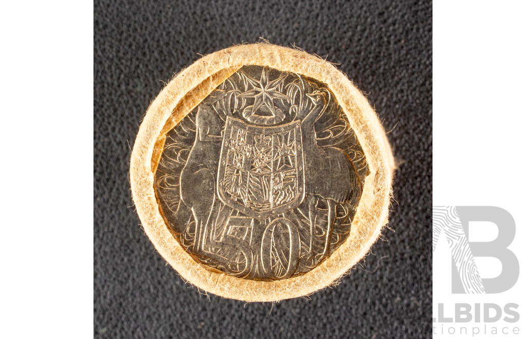 Australian RAM/Reserve Bank UNC 1979 One, Two, Five, Ten, Twenty, Fifty Cent Coin Rolls