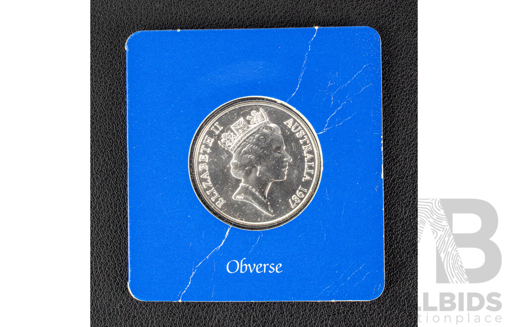 Australian RAM 1987 Silver Ten Dollar Coin, State Series, New South Wales .925