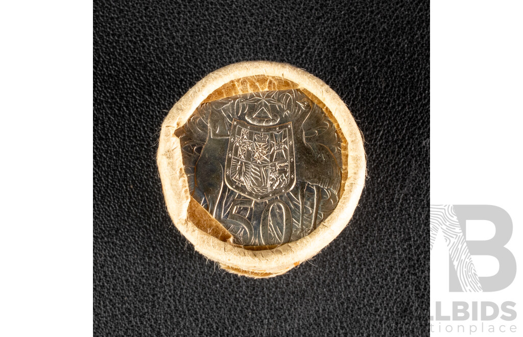 Australian RAM UNC 1981 One, Two, Five, Ten, Twenty, Fifty Coin Rolls