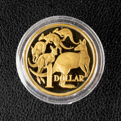Australian RAM 1984 Proof One Dollar Coin, First Year Issue